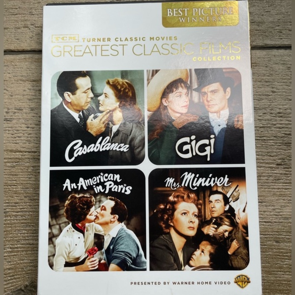 Turner Classic Movies Collection Gigi Casablanca An American in Paris DVD